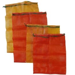 Bolsa de malla para troncos Forest Master, 50cmx60cm, 55cmx80cm, bolsa naranja y bolsa roja